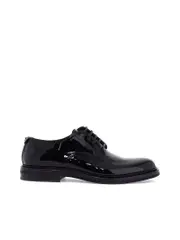 Dolce & Gabbana Patent Leather Derby Laceup Shoes
