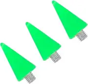 Vaguelly Nail Art Supplies 3pcs Replacement Heads for Manicure Drill Nail Point Pen Tip
