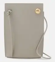[Loewe] Loewe Pebble Dice leather iPhone case One Size grey