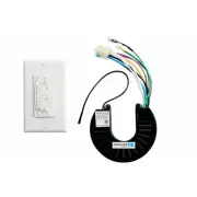 5.5 Inch 6 Speed DC Wall Transmitter-White Finish - Ceiling Fans - Remote -