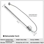 Torch Spray Gun Outdoor Camping Picnic Fire Making Barbecue Point Carbon Stainle