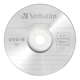 【Verbatim 威寶】16X DVD-R光碟片 10片盒裝