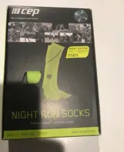 Men's CEP Night RUN progressive and Compression socks night edition Sz III