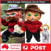 Kitty Krueger Freddy Halloween Horror Plush Doll Collectible Figure Dragon Doll