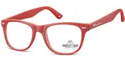 Montana Readers MR67F MR67F Men's Glasses Red Size +1.00 - Private Health Rebate - Blue Light Block Available