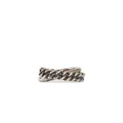 [GOTI] Crossed Ring Silver