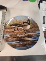 Dominion China COURTSHIP Wings Upon The Wind Geese By Donald Pentz Plate