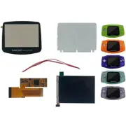 Gameboy Advance IPS V2 Backlight Kit + Trimmed Shell Game Boy GBA Backlit LCD