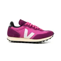 在飛比找誠品線上優惠-Veja 紫粉底白色V字運動女鞋-39