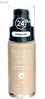 REVLON Colorstay Foundation 24Hour Make Up 20SPF Normal / Dry #110 IVORY