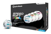 TAYLORMADE SPEEDSOFT INK 3 DOZEN GOLF BALLS - MULTI- NEW 2025 - VALUE PLUS!