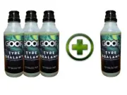 Tyre sealant puncture repair prevention wheel sealant goop 3 x 500 + 1 FREE