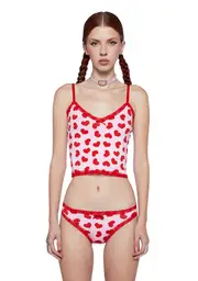 [Sugar Thrillz] Maneater Cami And Panty Set
