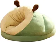Small Dog Bed, Thick Cat Sleeping, Plush Pet Nest, Cat Cave Nest, Winter Cat Bed, Soft Sleeping Bag, Insulated Cat House, Warm Indoor Bed, Warm Cave Nest Soft Indoor Cat House for Small Cats Dogs