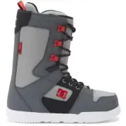 DC PHASE BOOT GREY/BLACK/RED MENS SNOWBOARD BOOTS
