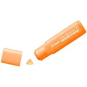 Pilot Frixion Stamps Cartoon Poo Apricot Orange
