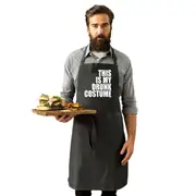 Alcohol This Is My Drunk Costume - Funny Novelty Kitchen Adult Apron