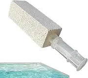 Pumice Stone for Cleaning - Cleaning Stone with Handle Pumice Scouring Stick | Powerful Heavy Duty Cleaner Scrubber for Kitchen & Bathtub