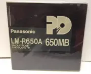 Panasonic PD Cartridge LM-R650A 650MB Single Sided Rewriteable Disc Disk Japan