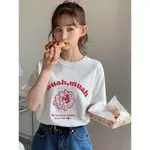 【CODIBOOK】韓國 MUAHMUAH MUAH鬆餅印花短袖T恤［預購］短袖上衣 T恤 女裝