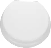 SHINEOFI Toilet Seat Soft Elongated Design for Enhanced Comfort Timeless Style and Easy Cleaning for Household Use and Extended Comfort