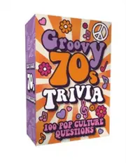 Groovy 70s Trivia Card Game