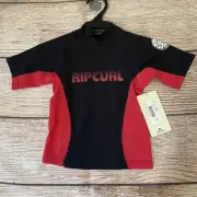 Rip Curl Rash Shirt~ Size 0 ~ Grom Undertow S/S Swim Shirt