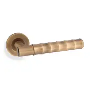 Alexander and Wilks Bamboo Spitfire Lever on Round Rose