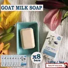 8x Herble Soap Goat Milk Anti-Wrinkle Soft Moisturized Whitening