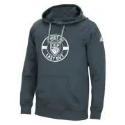 Adidas Men's Onix Grey "First In Last Out" Pullover Hoodie