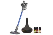 MyGenie H20 Pro Wet Mop 2-In-1 Cordless Stick Vacuum + Bonus Dark Wood Diffuser