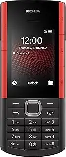 [Nokia] 5710 Xpress Audio Function Phone with Built-in Wireless Earbuds 4G Connectivity MP3 Player Wireless FM Radio Dedicated Music Buttons and Long Lasting Battery (Dual SIM) - Black