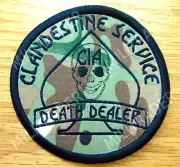 CIA Central Intelligence Agency Clandestine Service "Death Dealer" Patch Iron-on