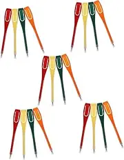BESPORTBLE 20pcs Plastic Golf Scoring Pencils Mini Pencils for Golf Tournaments Score Counter Score Markers