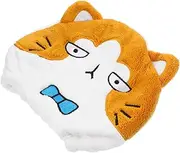 WRITWAA Cartoon Animal Hair Drying Cap Quick Drying Fleece Head Towel Hat for Wet Hair Comfortable and Soft Turban Wrap Reduces Frizz and Breakage for
