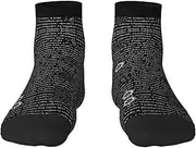 [JBYJBX] Supernatural Inspiration Print Adult Socks Womens Mens Workout Thermal Cozy All-Season Gift Holiday Articles Use, 2 Black-1, One Size