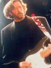 GLOSSY PHOTO PICTURE 8x10 Eric Clapton—awesome Pic!