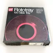 Vintage GAF Rototray 100 Slide, Slide Show Tray For Projectors. NEW In BOX