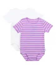 Bonds Wonderbodies Short Sleeve Bodysuit 2 Pack - 0-3 Months