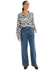 [Yarra Trail] Manner Shirt in Ink Print 2