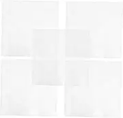 COHEALI 5pcs Sheets Woven Mesh Sheet Crochet Bag Supplies Bag Plastic Pads Purse Making Templates DIY Making Canvas Embroidery Tool Wire Mesh Pads Embroidery Templates White Plastic