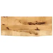 vidaXL Table Top Natural Mango Wood Solid Mango Wood 31.5x15.7 in