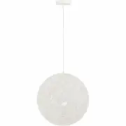 George Kovacs P5570-44B Entwined One Light Pendant, Matte White