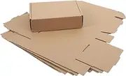 ROMISBABA Strong 20x Corrugated Cardboard Boxes 15x10x4cm Storage Shipping and Moving Supplies