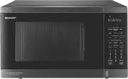 Sharp 32L 1100W Airfry Convection Microwave - Black Stainless Steel
