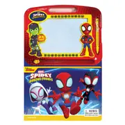 Marvel Spidey & Friends Learning Series Kids Magnetic Drawing Pad w/ Book 3+