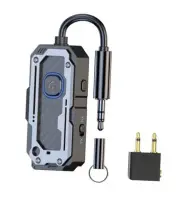 Bluetooth Transmitter Receiver Audio Adapter, Wireless AUX for 2