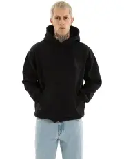 [KSCY] Chained Relaxed Hoodie in Black