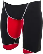 [Mosconi] Boys Niño Trigger Jammer Swimming Trunks, Black/Red, One Size, Black/red