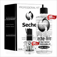 在飛比找樂天市場購物網優惠-Seche VITE指甲快乾亮油14ml+補充液118ml(